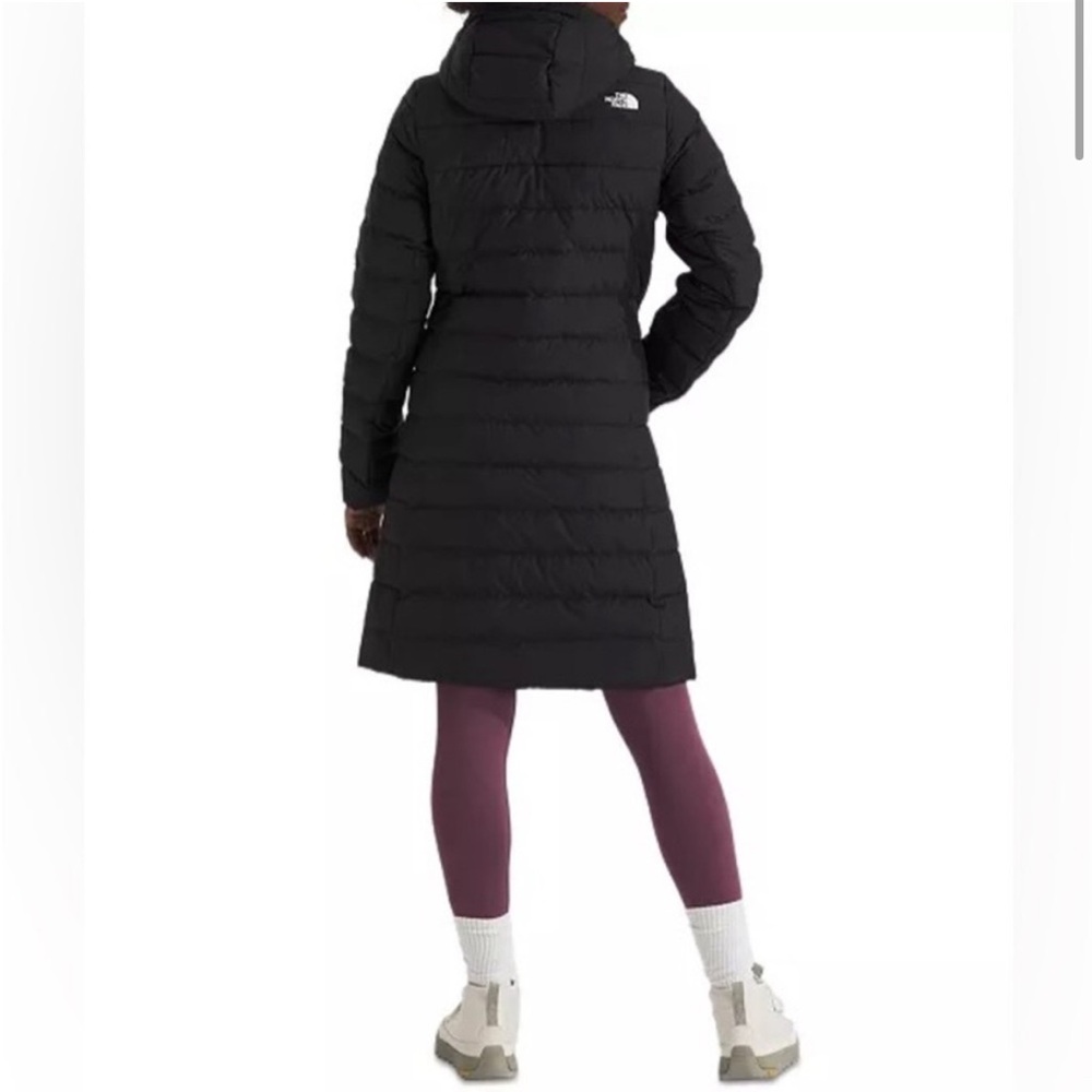 NWT The North Face Women’s Aconcagua Parka Puffy Down Coat Long Jacket Black S